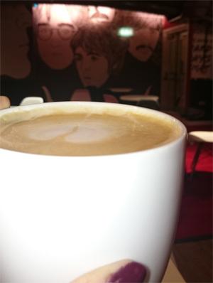 Café y Beatles. Liverpool. 