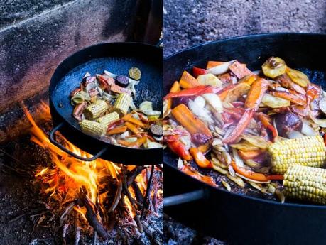 VACACIONES EN EL CAMPO: PAN CASERO, VEGETALES Y POLENTA ASADOS AL DISCO, PASTA FROLA Y TARTA DE PERAS **1ERA PARTE**