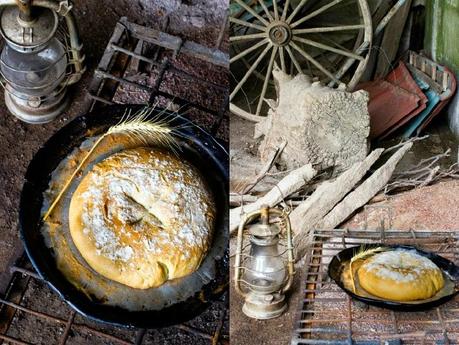 VACACIONES EN EL CAMPO: PAN CASERO, VEGETALES Y POLENTA ASADOS AL DISCO, PASTA FROLA Y TARTA DE PERAS **1ERA PARTE**