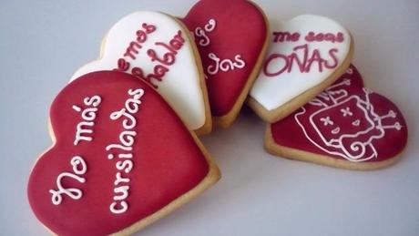 Galletas para acabar con las cursiladas de San Valentín