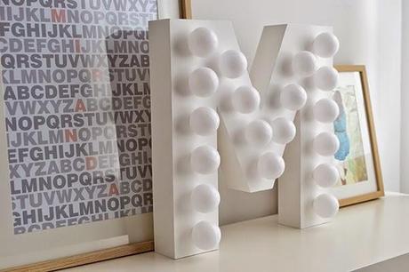 3 ideas para hacerte TU PROPIA LETRA LUMINOSA CON BOMBILLAS DIY!