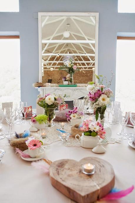 decoracion mesa boda