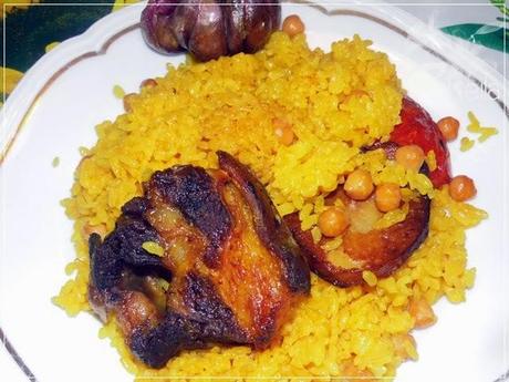 Arroz al horno halal