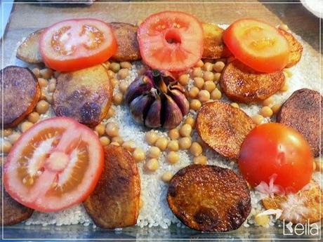 Arroz al horno halal