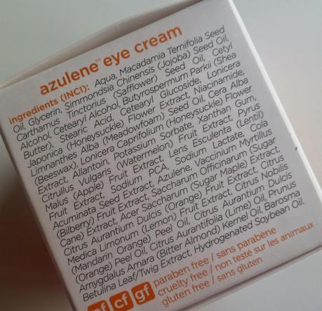 IHERB: Contorno de ojos Azulene de Earth Science