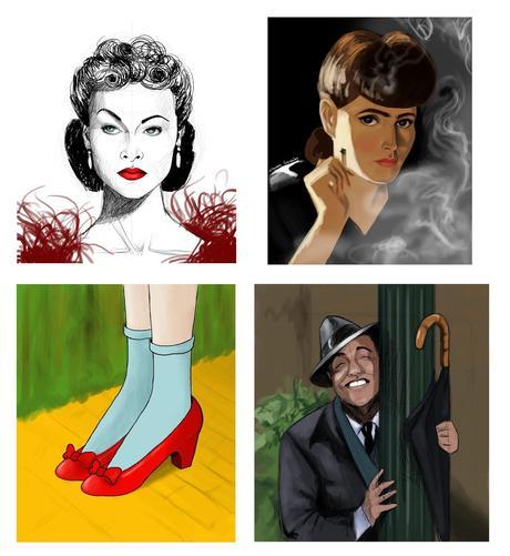 Un mes dibujando cada día. Un mes dibujando cada día.