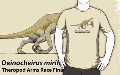 Deinocheirus mirificus, Arms Race Finalist