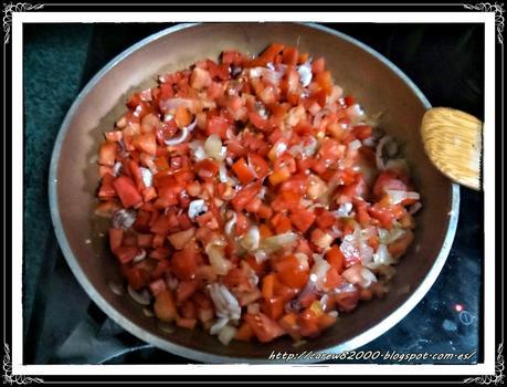 Calamares rellenos guisados Calamares rellenos guisados