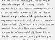 Podemos financiación ¿capitalista antisocial?