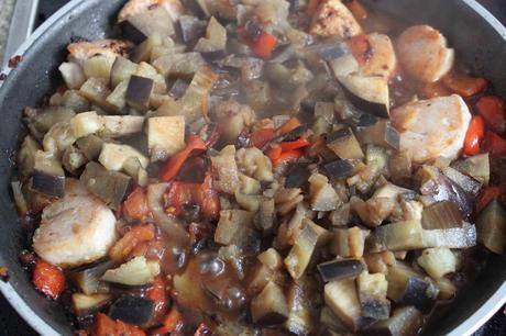 Pollo con Samfaina. Reto #52 semanas 4/52 pollo_samfaina_6todojunto_mamiclic