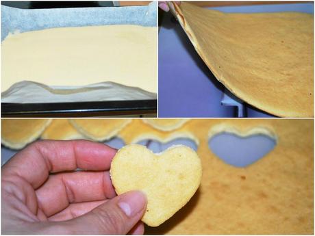 Bizcochitos de Corazón ♥ ♥ (San Valentin)