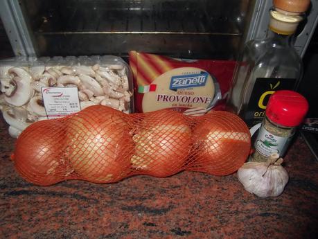 PROVOLONE CON CHAMPIÑONES