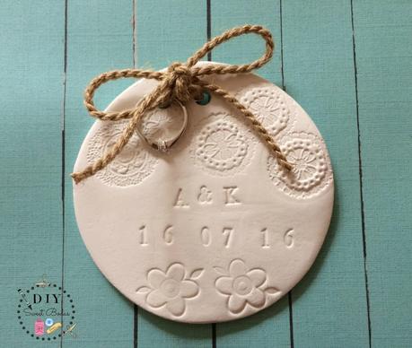 DIY: Porta alianzas de arcilla