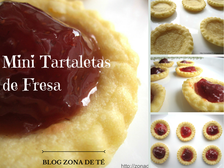 Receta: Mini Tartaletas de Fresa | Regalo San Valentin