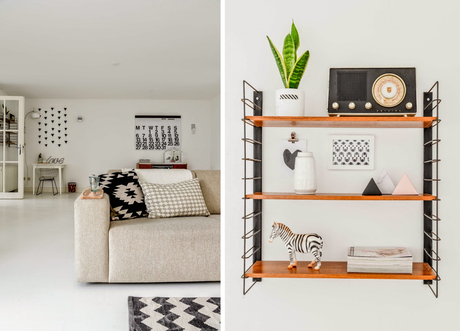 Estilo Escandinavo con guiños retro