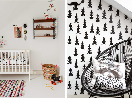 Estilo Escandinavo con guiños retro