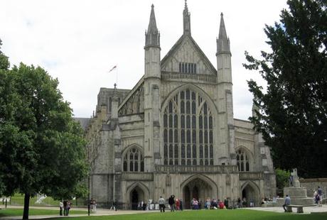 La famosa catedral de Winchester