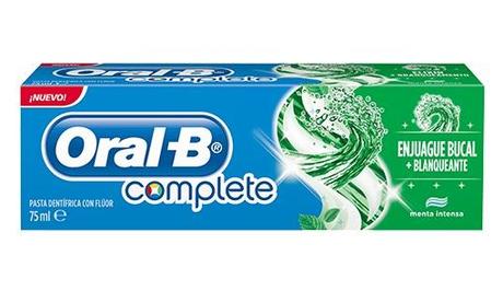 oral b complete, productos terminados, hogar, higiene, pasta de dientes, colutorio, crema corporal, lavavajillas, gel baño, gel ducha, 