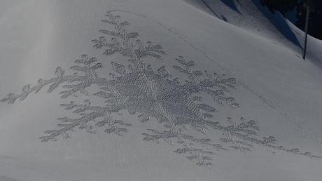 Simon Beck y sus mandalas y dibujos sobre la nieve