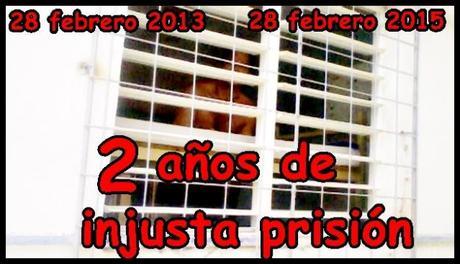 2 años de prision injusta