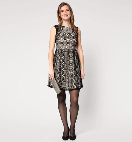 C&A vestido encaje