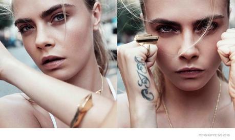 Cara Delevingne luce Street Style para Penshoppe