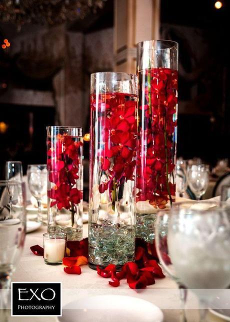 Red Center Pieces1