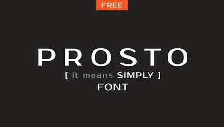 Prosto_Font