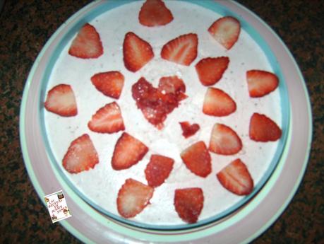 TARTA DE MOUSSE DE FRESAS
