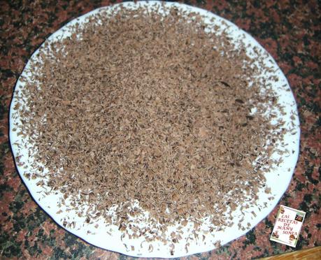 TARTA DE CHOCOLATE CON BARQUILLO DE CHOCOLATE