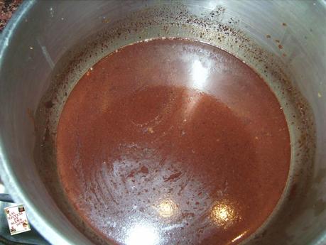 TARTA DE CHOCOLATE CON BARQUILLO DE CHOCOLATE