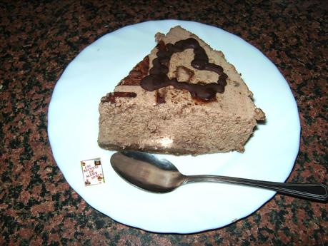 TARTA DE CHOCOLATE CON BARQUILLO DE CHOCOLATE