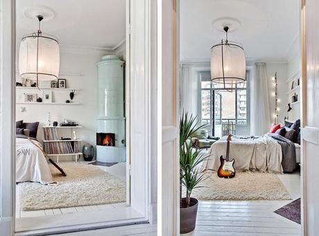 Paredes desgastadas y un sorprendente interior