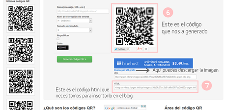 Como generar un código Qr de tu blog o web gratis