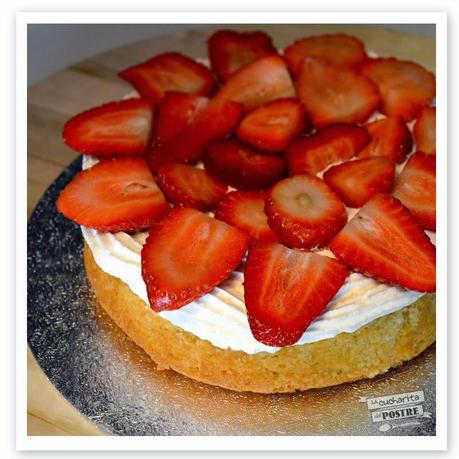 SAN VALENTIN 2015: TARTA VICTORIA SPONGE / VICTORIA SPONGE CAKE