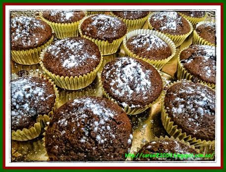 Muffins de chocolate Muffins de chocolate