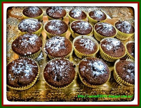 Muffins de chocolate Muffins de chocolate