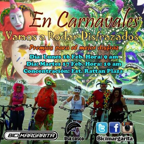 Bicimargarita invita las salidas en bicicleta en el Día de los Enamorados y Carnavales (VIDEO)