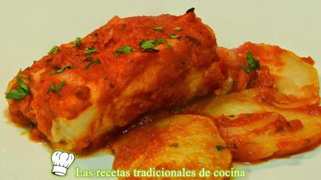 Bacalao en salsa de tomate
