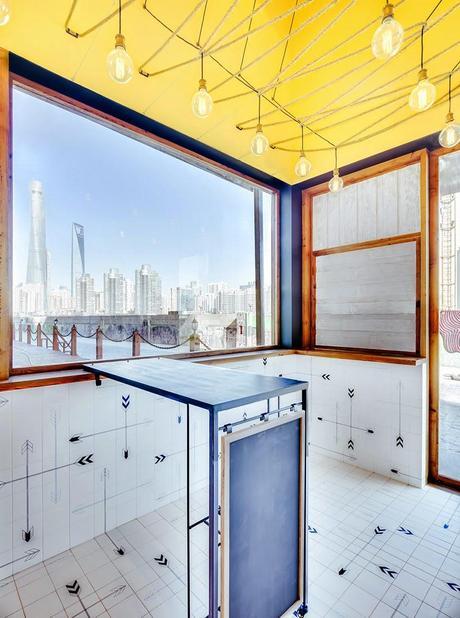 Puesto de perritos calientes diseñado por Linehouse Puesto de perritos calientes diseñado por Linehouse