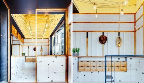 Puesto de perritos calientes diseñado por Linehouse Puesto de perritos calientes diseñado por Linehouse