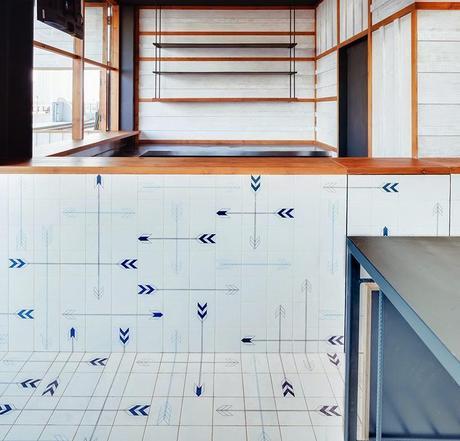 Puesto de perritos calientes diseñado por Linehouse Puesto de perritos calientes diseñado por Linehouse