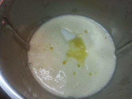 Bundt cake marmolado en olla programable.