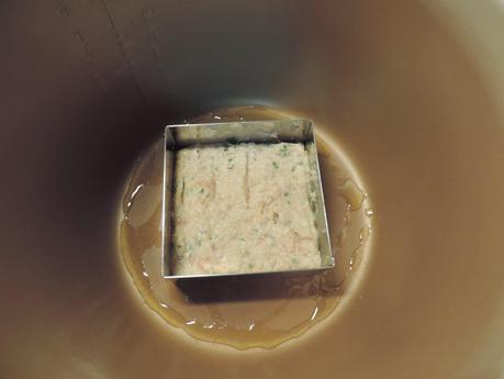 Hamburguesas de salmón.