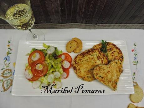 Hamburguesas de salmón.