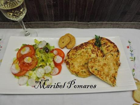 Hamburguesas de salmón.