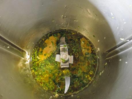 Alcachofas al limón en olla programable.