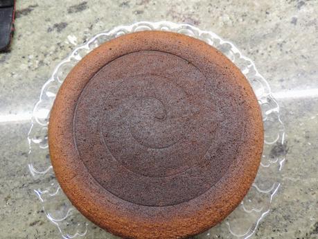 Bizcocho de caqui persimón en olla programable.