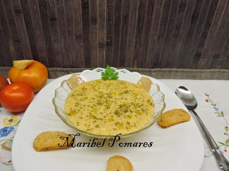 Crema de tomate en thermomix.