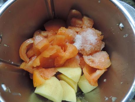 Crema de tomate en thermomix.
